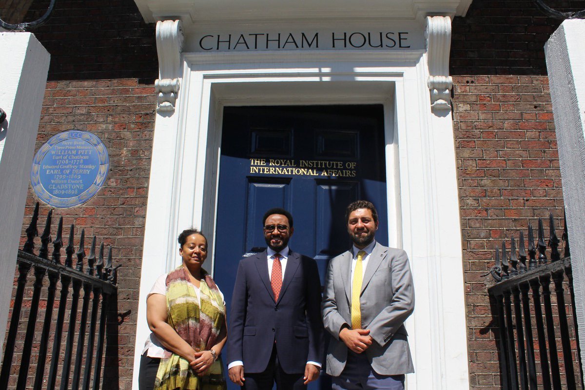 It was a pleasure to host Hon. <a href="/BihiEgeh/">Bihi Egeh</a>, Somalia’s 🇸🇴 Minister of Finance <a href="/ChathamHouse/">Chatham House</a>. 

We had an excellent conversation about #Somalia’s economic reform successes, in the face of a complex domestic and Int’l setting - including the vision for inclusive, sustainable growth.