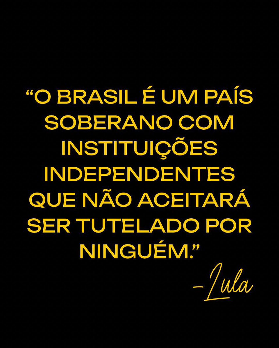 Bom dia, democratas do Brasil!