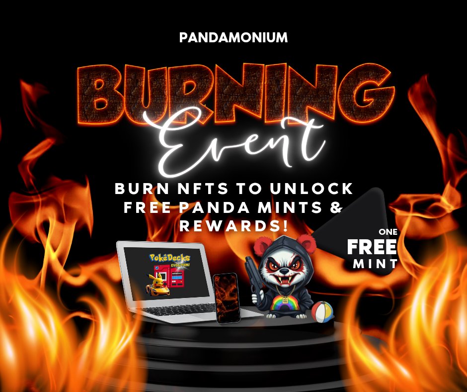 SODALITE (@sodalitepromo) on Twitter photo <a href="/Stone_XRPL/">๐๐ฅ๐ ๐๐</a> PokeDecks & YugiDecks burning event is coming up shortly! Burn old Decks nfts to unlock free mints in the upcoming Panda NFTs! ๐ผ t.me/panda_xrpl <a href="/Stone_XRPL/">๐๐ฅ๐ ๐๐</a> PokeDecks & YugiDecks burning event is coming up shortly! Burn old Decks nfts to unlock free mints in the upcoming Panda NFTs! ๐ผ t.me/panda_xrpl