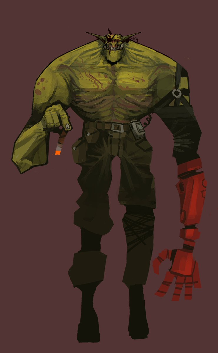 VEI0_deseho's tweet photo. da ork 'oo sold da world https://t.co/s2VqTEkO7V