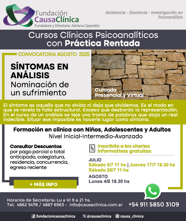 causaclinica's tweet photo. Presentación Cursos Convocatoria 2025 - Fund. Causa Clínica #causaclinica #posgrados https://t.co/rkcZsRdqOm