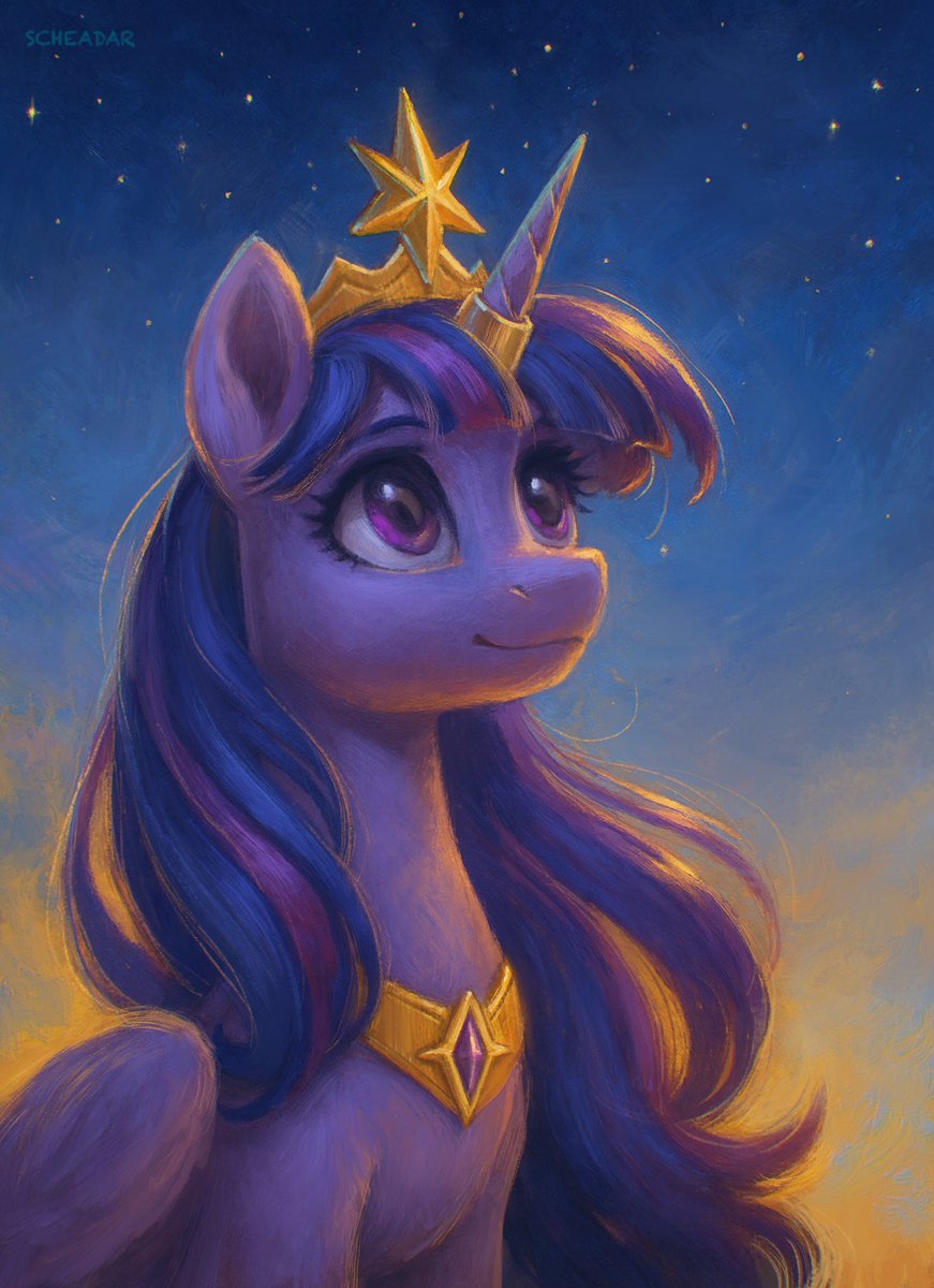 scheadar_sfw's tweet image. A little princess with a big future!💜
I painted art in the style of an oil painting- I’ve wanted to try this style for a while! You can also commission a portrait of your OC: since the style is still in progress, the price is $90.
And I’ll post more info about the Atlas soon👀