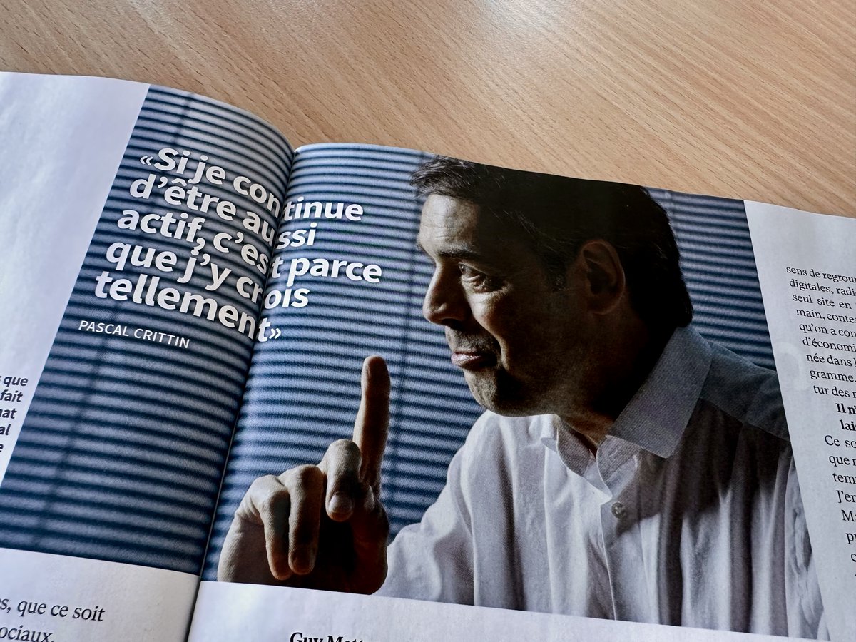 mf_ch's tweet image. Dans une interview accordée à L'Illustré (aujourd'hui en kiosque), Pascal Crittin explique la transformation de la RTS pour proposer ses contenus en priorité sur sa plateforme de streaming, le rôle du service public, les économies, les risques de l'initiative des 200 francs.