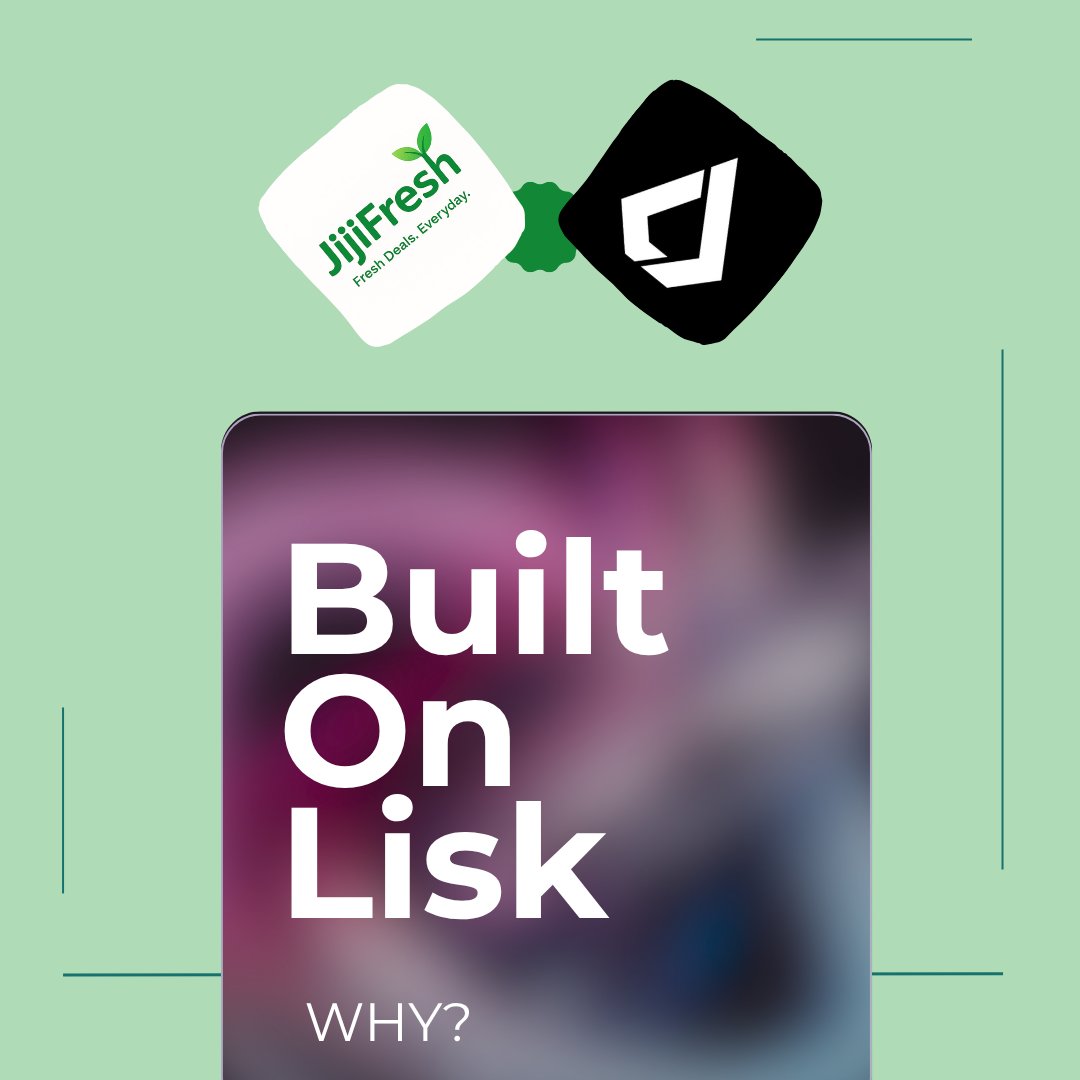 JijiFresh_NG's tweet photo. Why Web3?
Why Lisk?

Users don’t see wallets
They see results
But under the hood every:

item — on-chain
sale — trustless
payment—trackable 

We chose Lisk  because we wanted power without pressure

JijiFresh isn’t here to teach users what Web3 is

We’re here to let them feel it https://t.co/Szrlo9vk7D