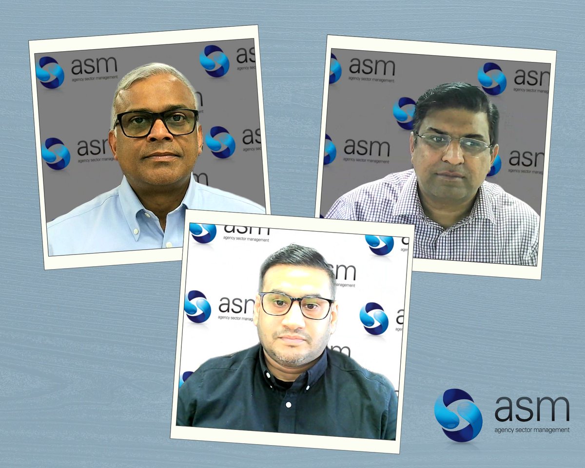 We welcomed three new recruits to ASM last quarter. 👋
Amrit Banwait, trainee technical support specialist &amp; analyst developers Shelvin Kuriakose and Kamran Bashir.
If you know of anyone looking for a #TechCareer change, point them to the ASM careers page. asm.org.uk/en/careers/