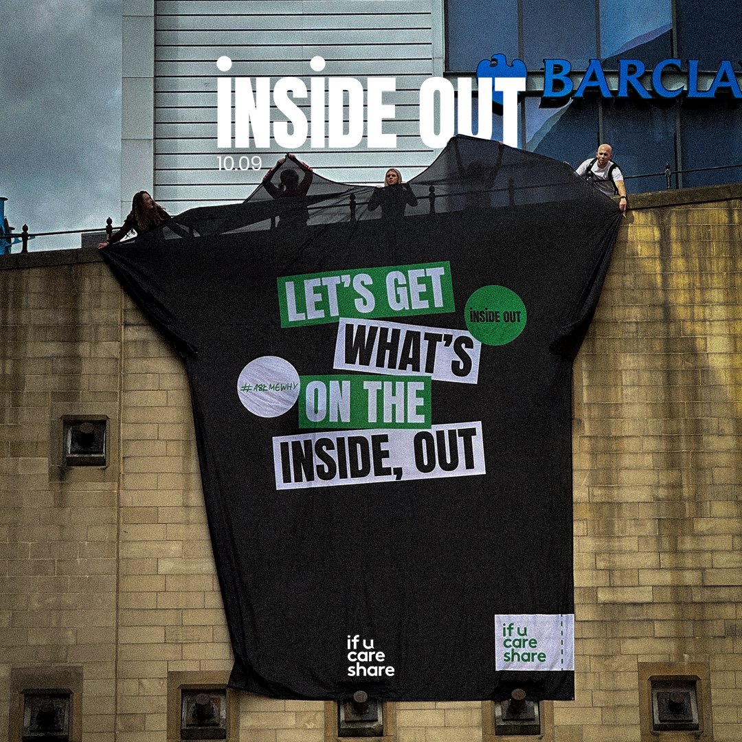 ifucareshare's tweet image. Inside Out throwback π
A message that can't be ignored π
Get involved this September: bit.ly/goinsideout
#InsideOut #AskMeWhy #SuicidePrevention #SuicideAwareness #SupportAfterSuicide #IfUCareShare #MentalHealthMatters #MentalHealthAwareness