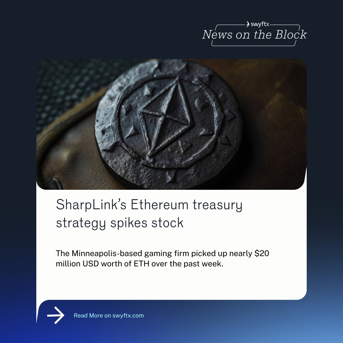 News on the Block, featuring the biggest stories in #crypto this week! 

👉 swyftx.app/45Vvv75 

#cryptonews