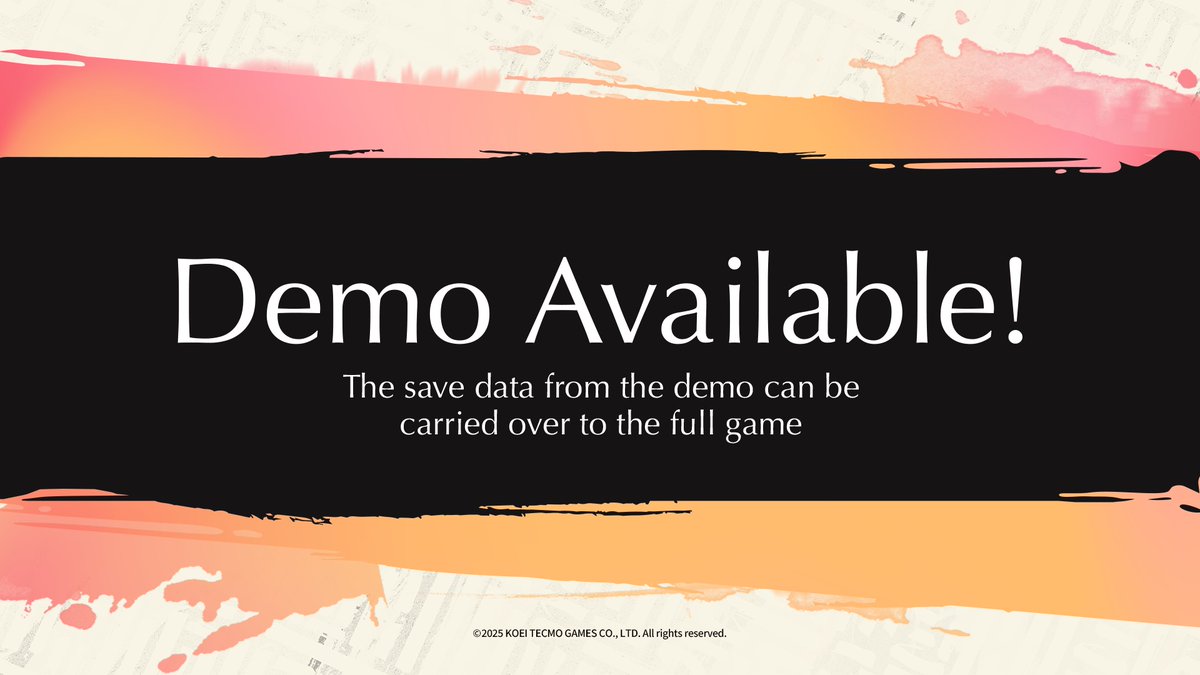 playWildHearts's tweet image. #WildHeartsS demo is available now! The demo save data can be carried over to the full game!
Enjoy co-op with others playing the demo, or with those playing the full game at launch!✨
Details on the website:
koeitecmoamerica.com/wild-hearts-s/…