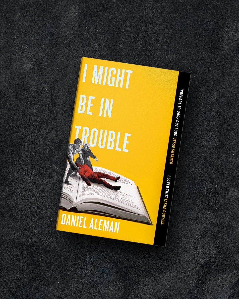 orionbooks's tweet image. Huge congratulations @Dan_Aleman, #IMightBeInTrouble is out today in paperback! 🎉
Pick up your copy now: geni.us/IMightBeInTrou…