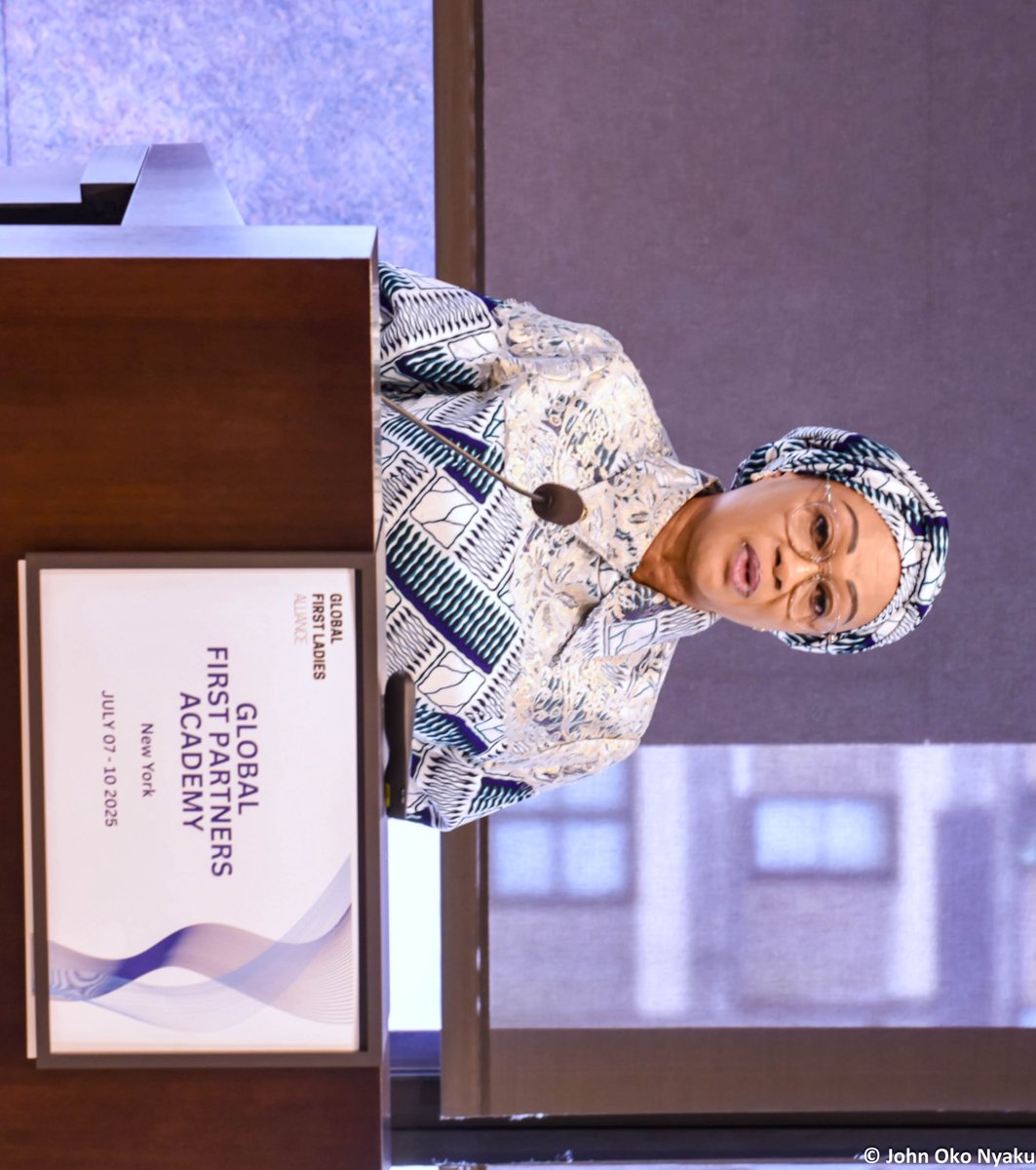 PRESS RELEASE

FIRST LADIES FROM DIFFERENT CONTINENTS CONTINUE DIALOGUE ON CONFLICT RESOLUTION, YOUTH AND AI
As Annual Global First Partners Academy enters day 2

There must be a global resolve to shape the future now by promoting initiatives that supports the youth and their