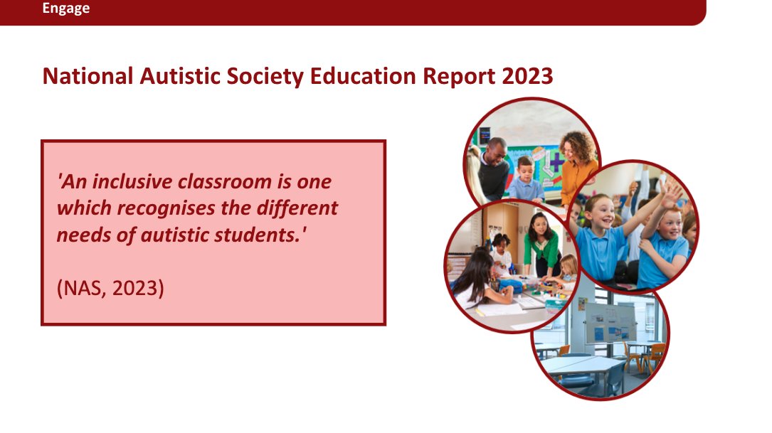 AutismEducatio1's tweet image. If your school or MAT is seeking a scalable, sustainable model for embedding best practice in autism & neuro-inclusion, the AET Work-Based CPD programme is for you.
🔗 Sign up: bit.ly/3G3ImcR
#AutismEducation #Autism #GoodAutismPractice #NeuroInclusivePractice