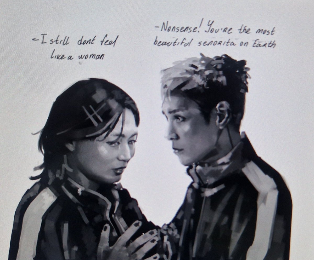 _Ferarz_'s tweet image. Roh Jaewon wanted to play 120? I tried to imagine it.
(bonus: t-women nam gyu + thanos)
#SquidGame2 #namgyu #thanos #thangyu