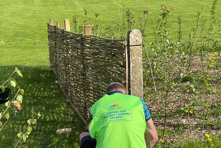 SandyfordBID's tweet image. Pocket Forest Progress 🌱
Planted in Jan 2022 with 480+ native trees, our 1st pocket forest at @NaomhOlaf is thriving, and sunny days like today really bring it to life! 🌤️
Part of #ProjectGreen by @SandyfordBID & @dlrcc to green the district.
➡️ Swipe to see where it began!