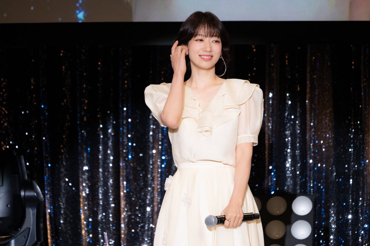 Hwaiting_LIVE's tweet photo. 【取材レポ】パク・シネ、笑顔と素顔全開のファンミーティング！グルメ・街歩き・ドラマ秘話までたっぷりトーク〜まるで友達と過ごすような温かな時間「2025 Park Shin Hye Asia Tour ＜HYE, TALK＞ in TOKYO」開催 （写真11枚）

📷🔗https://t.co/T8DYdeSD0q

#パク・シネ #ParkShinHye #Hwaiting #ファイティン