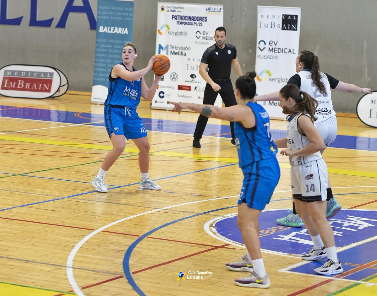 El Melilla Ciudad del Deporte La Salle renueva a la ala-pívot Andrea Margarita Hernangómez Geuer.

facebook.com/onda.ceromelil…