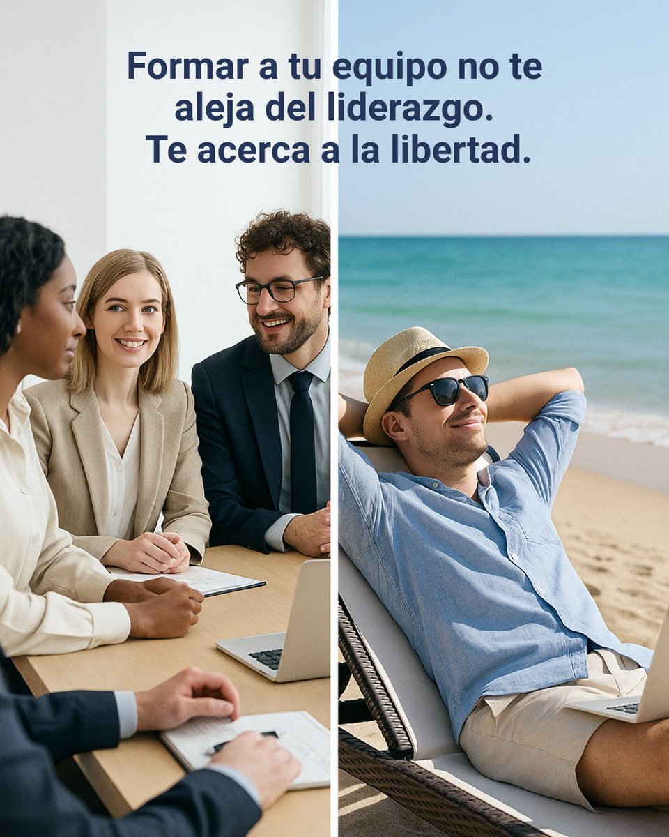 📌 Formar a tu equipo en RRHH no es solo enseñar técnicas.
Es darles lo que necesitan para acompañarte mejor.

Cuando la formación es buena y bien enfocada ganan autonomía, resuelven mejor y aportan.

Tener un equipo preparado te hace más fuerte, más libre… y con más foco.