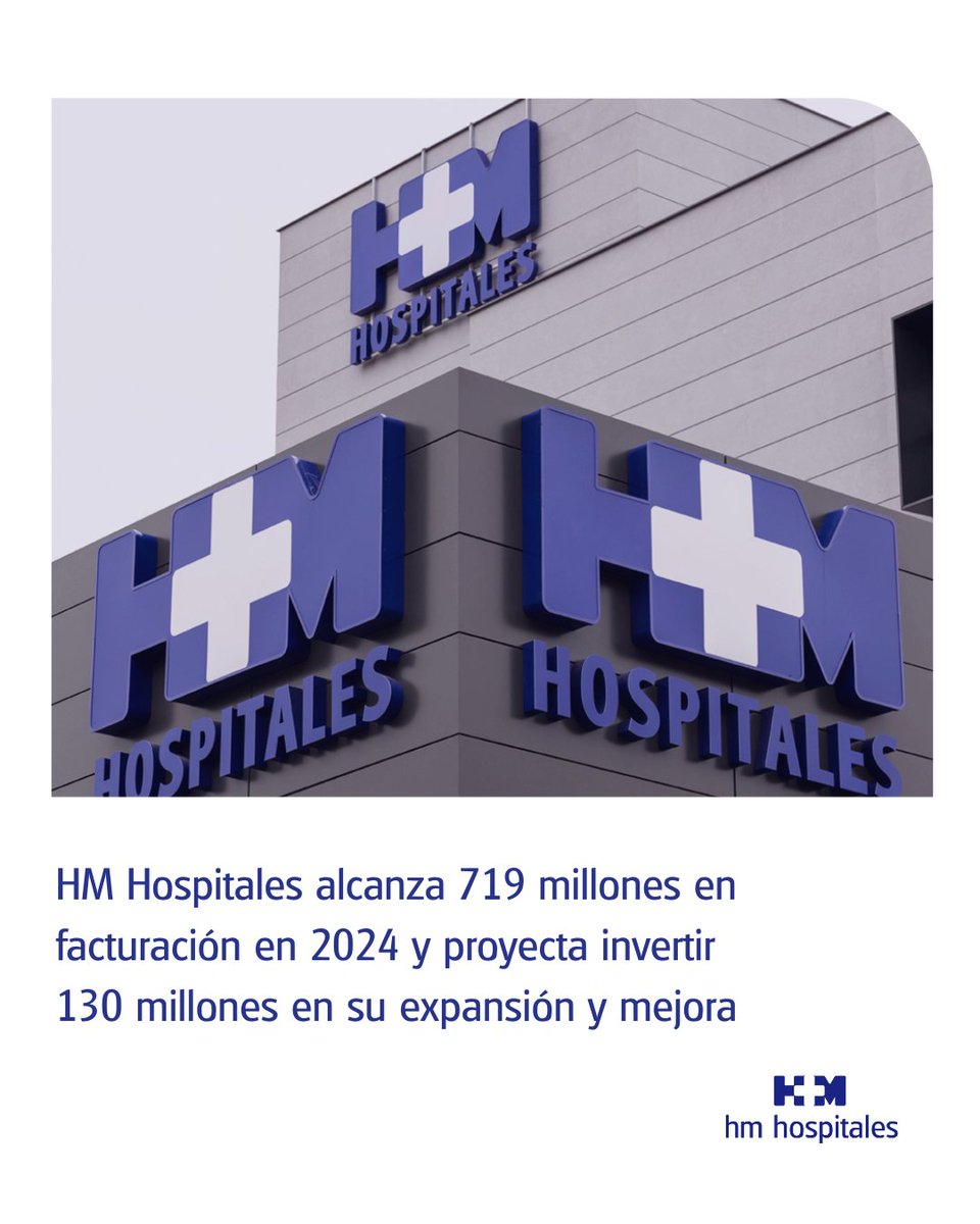 En 2024, Hemos logrado un 8,4% de crecimiento en nuestra facturación respecto al año anterior en el que ademas, destinamos 92 millones de euros a la ampliación, construcción y mejora de sus instalaciones y a la adquisición de tecnología sanitaria disruptiva en sistemas robóticos