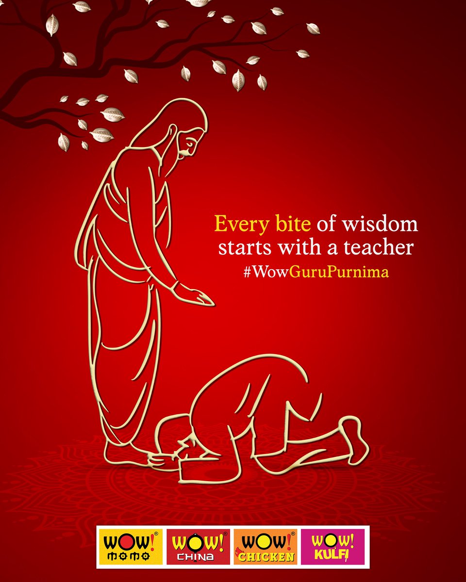 Asato Ma Taste-gamayam!

A special thanks for all the grace, our gurus and our guests have showered onto us - for taking us from fear to courage and from chaos to calmness 🙏✨

#WowSalutations 
#WowGuruPurnima 
 #WowGuruPurnima