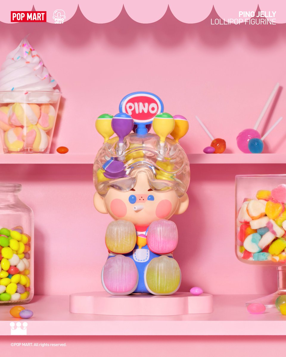 🍬 PINO JELLYのスイートルームへようこそ！ ロリポップ型の、かわいく