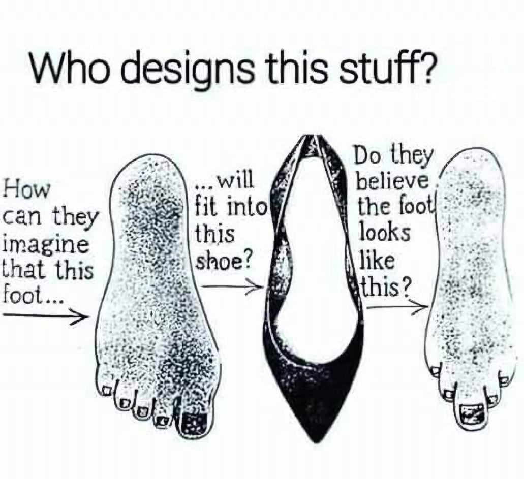 One of the reasons women suffer from so many problems...