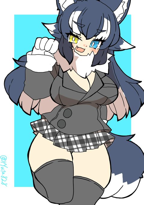 ひさしぶりのタイリクオオカミ先生
「がお」って可愛く言ってもらった
(けものフレンズ) 