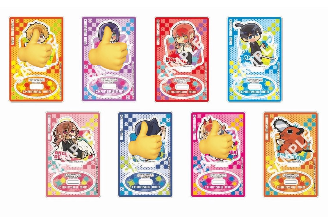 【譲渡】ぴた！でふぉめ
劇場版チェンソーマン レゼ編
トレーディングアクリルスタンド

譲▶︎マキマ/アキ/天使の悪魔/ポチタ

求▶︎585円＋送料

お気軽にお声がけください。