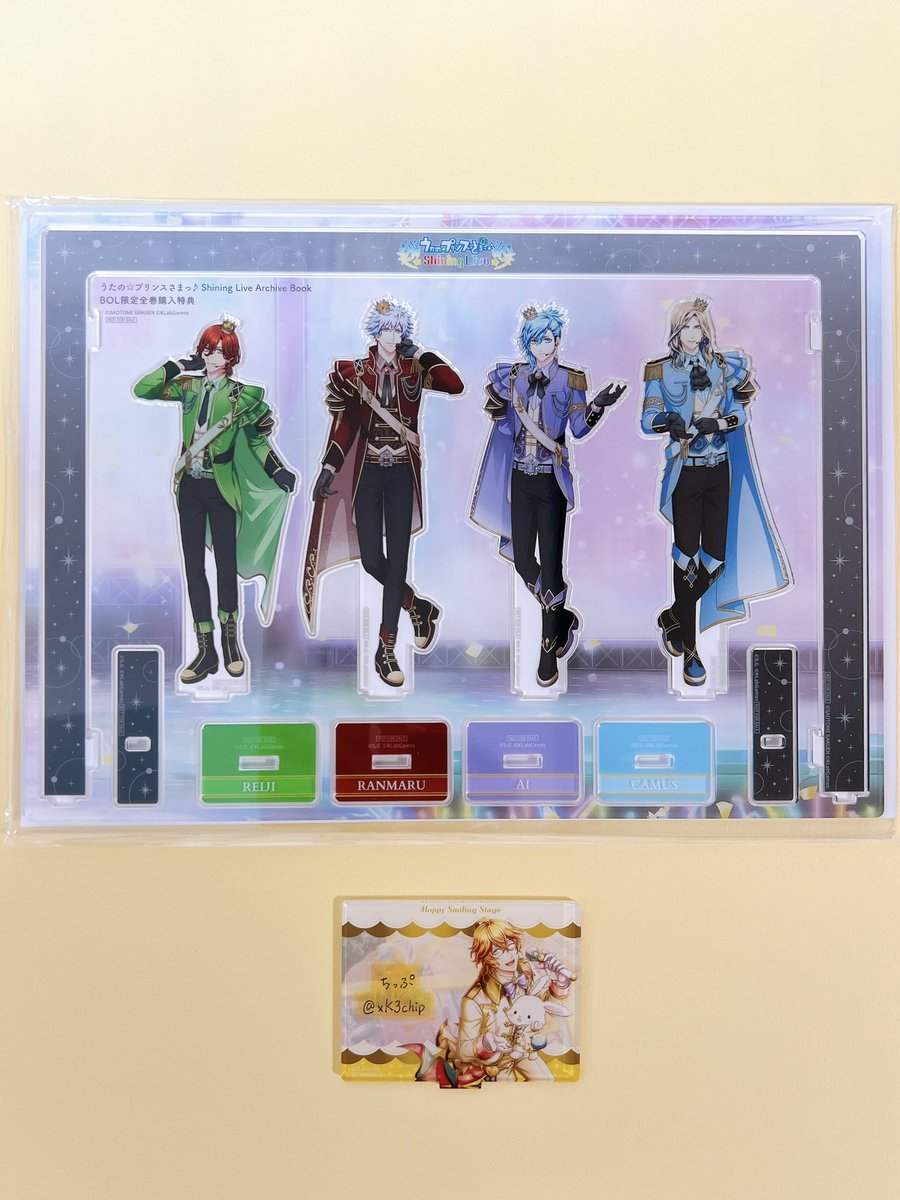 うたプリ　シャニライ　アーカイブ　全巻購入特典　アクリルスタンド　11体セット うたプリ シャニライ アーカイブブック 全巻購入特典アクスタ11