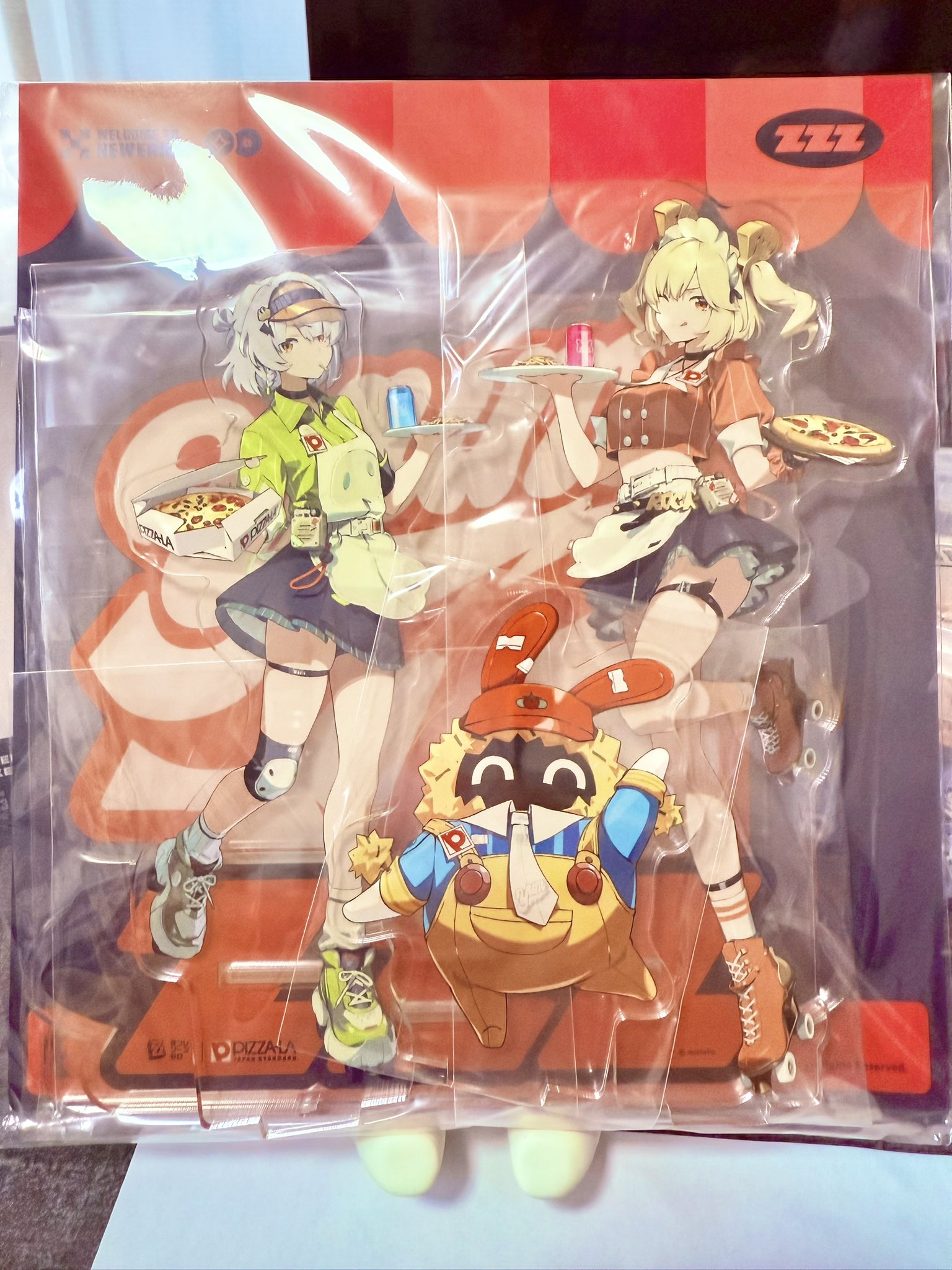 ゼンゼロ　ピザーラ 当選品 B賞　アンビー　オリジナルアクリルスタンド ゼンゼロ ピザーラ 当選品 B賞 アンビー オリジナルアクリル