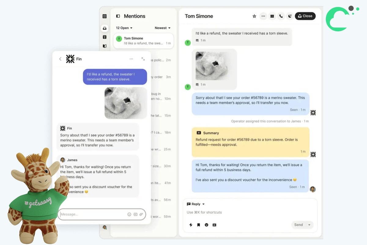 Tired of clunky customer communication? 😩 Unlock the true power of #Intercom with The SaaSy People! 🚀 

We help businesses supercharge customer interactions, boost team efficiency with #IntercomFin AI, and see a real ROI.

get.thesaasypeople.com/intercom_exper… 
#getsaasy #CX #SaaS #BizGrowth