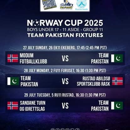 "⏳ Countdown begins — just 26 days to go! Team Shaheens are gearing up for the ultimate battle of nerves. Let’s bleed green, Pakistan! 🇵🇰💚 Time to raise our flag high and show the world our spirit! 

Team Street Child Pakistan. 

#TeamPakistan #BleedGreen #Shaheens