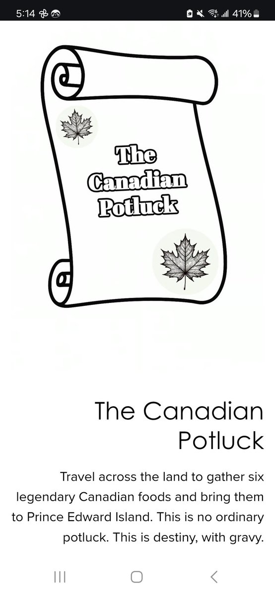 TAMillennial's tweet image. I wrote a choose your own adventure based on Canadian Strange the board game, You can play it free on my website (which is in my profile). It&apos;s right on the front page.

Feed your inner kid adventurer!