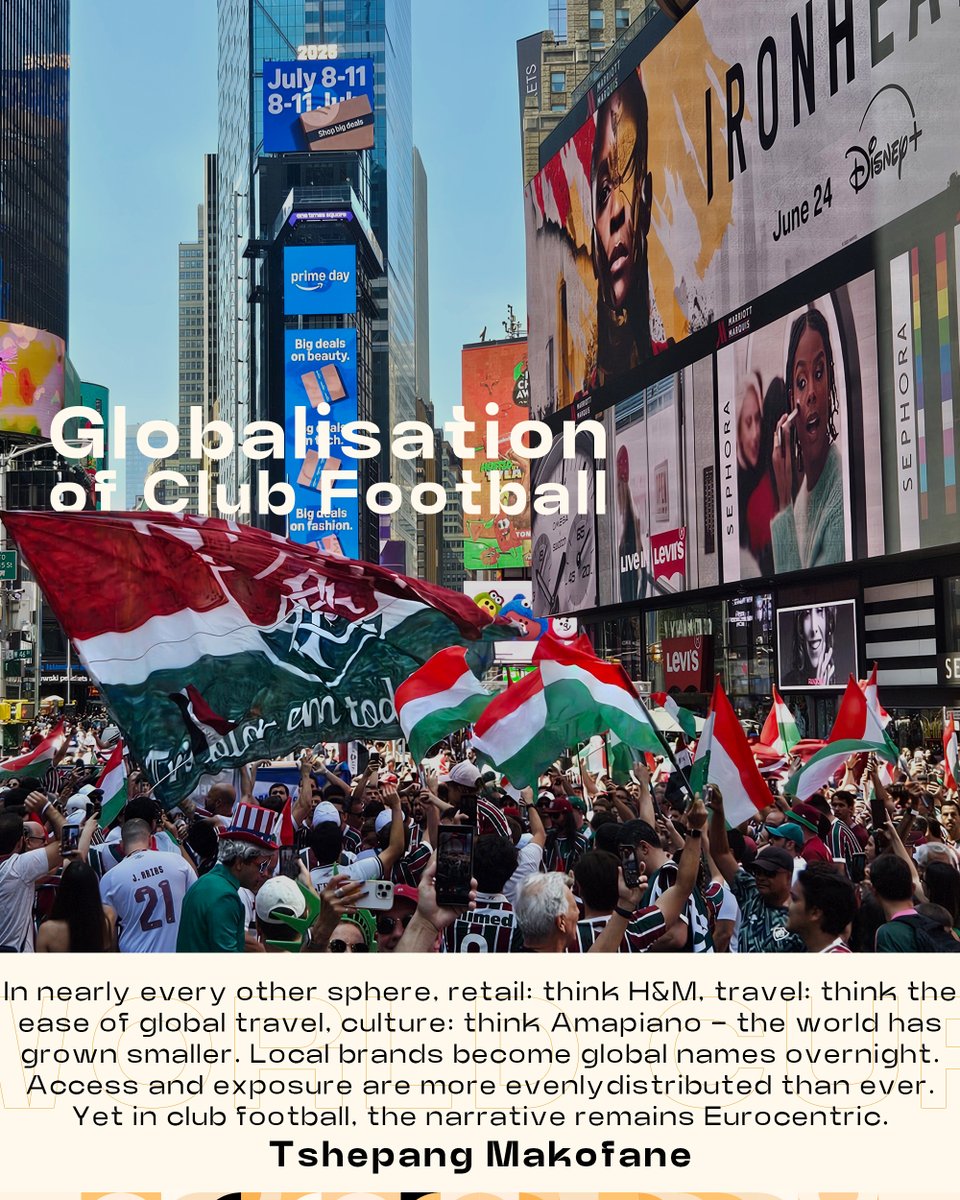 From Puma x Kid Super's artistic collaboration, to Spike Lee's Inter campaign, to non-European clubs building global brands, thanks to the Club World Cup, club football is finally becoming truly multicultural.

Read the article on magazine.rhestsub.com