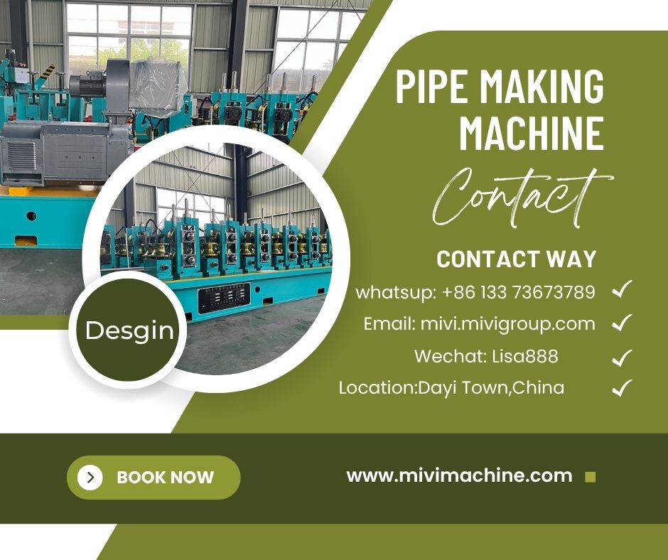 MiviTubeMill's tweet image. The pipe welding machine is an efficient and precise equipment for welding pipe materials. 
#PipeMakingMachine 
contact for more details:
Web:mivimachine.com
Email: mivi@mivigroup.com
Whatsapp: +86 13373673789
Wechat: mivilisa888