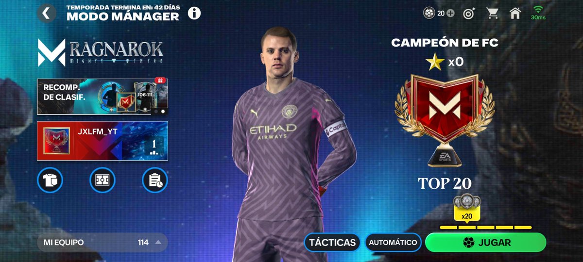 MANAGER MODE CHAMPIONS ✅