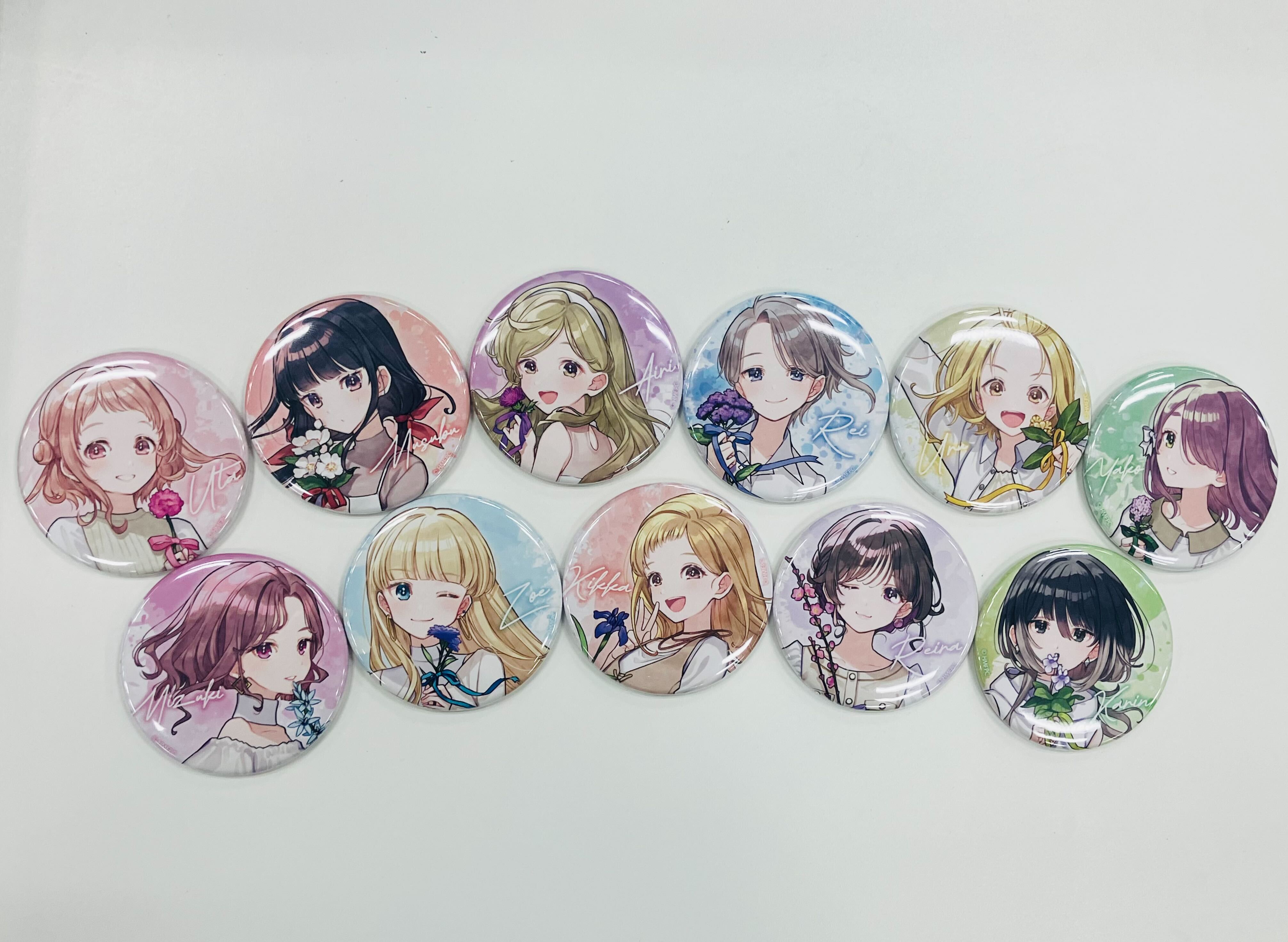 [ うたごえはミルフィーユ ] 仙石喜歌 キッカ 缶バッジ 22点 うたごえはミルフィーユ ] 仙石喜歌 キッカ 缶バッジ 22点