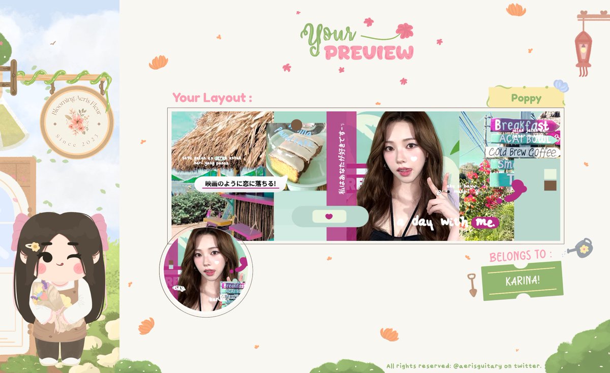 aerisguitary's tweet image. Any interaction will be appreciated 🌸🌼

Hayieee! Akhirnya aku membawa anak baru lagiyyy &amp;gt;__&amp;lt; kenalin namanya zuzu dan poppy! 💓

Tolong sayangin anak-anak lucuku ini yaah 🥺🫶🏻

Layout ningning dan karinanya ufs yaaah! Boleh cek alt kalau mau jemputttt 😍

#zonauang #zonaba