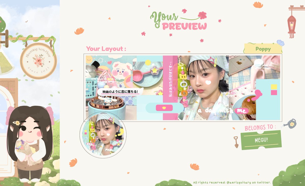 aerisguitary's tweet image. Any interaction will be appreciated 🌸🌼

Hayieee! Akhirnya aku membawa anak baru lagiyyy &amp;gt;__&amp;lt; kenalin namanya zuzu dan poppy! 💓

Tolong sayangin anak-anak lucuku ini yaah 🥺🫶🏻

Layout ningning dan karinanya ufs yaaah! Boleh cek alt kalau mau jemputttt 😍

#zonauang #zonaba
