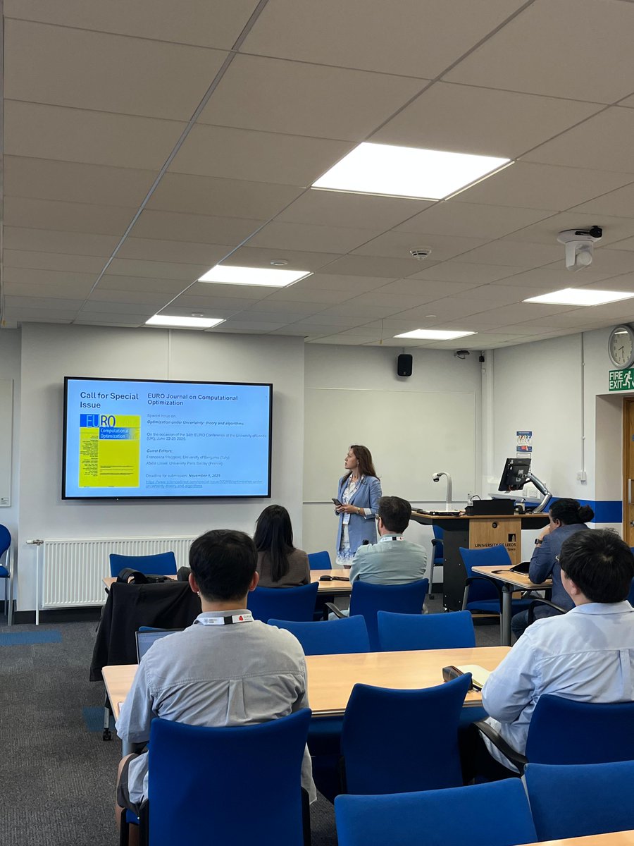 EURO Working Group on Stochastic Optimization tweet media