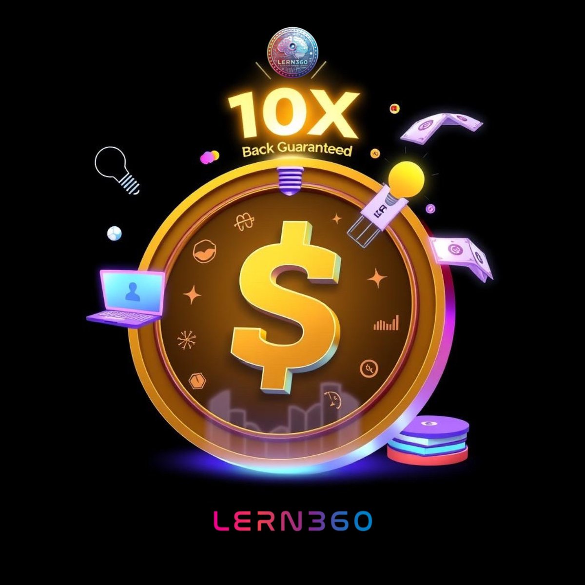 lern360's tweet photo. 🪙📈👛Purchase Tokens. Learn. 10X Back. Guaranteed.

📣Introducing Lern360 — the only presale that guarantees you 10X back in real courses when you invest in $LERN.

🔍How it works:
Buy $LERN tokens (min $1)
Get 10x your purchase in lifetime learning credits
Use on 5,000+ certified courses in AI, Tech, Business, Health & more

💯Win-win: Whether $LERN goes up or down, you get 10X your value in real skills for your career.

🗓Limited 3-week window: July 7–31, 2025. Once 100M tokens are sold, this 10X offer is gone.

⭐️Be early. Learn for life. Own your future.
Join the presale now at: 📷 https://t.co/Ce65dBWMn5 
#LERN360 #LearnToEarn #Web3Education #FutureOfEducation #AIinEducation
