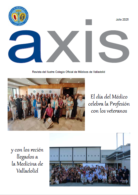 Ya tenéis disponible nuestra revista AXIS del mes de julio, con imágenes recopilando la fiesta del Día del Médico.
Recordad que podéis descargarla en el apartado Comunicación-Revistas de nuestra web.