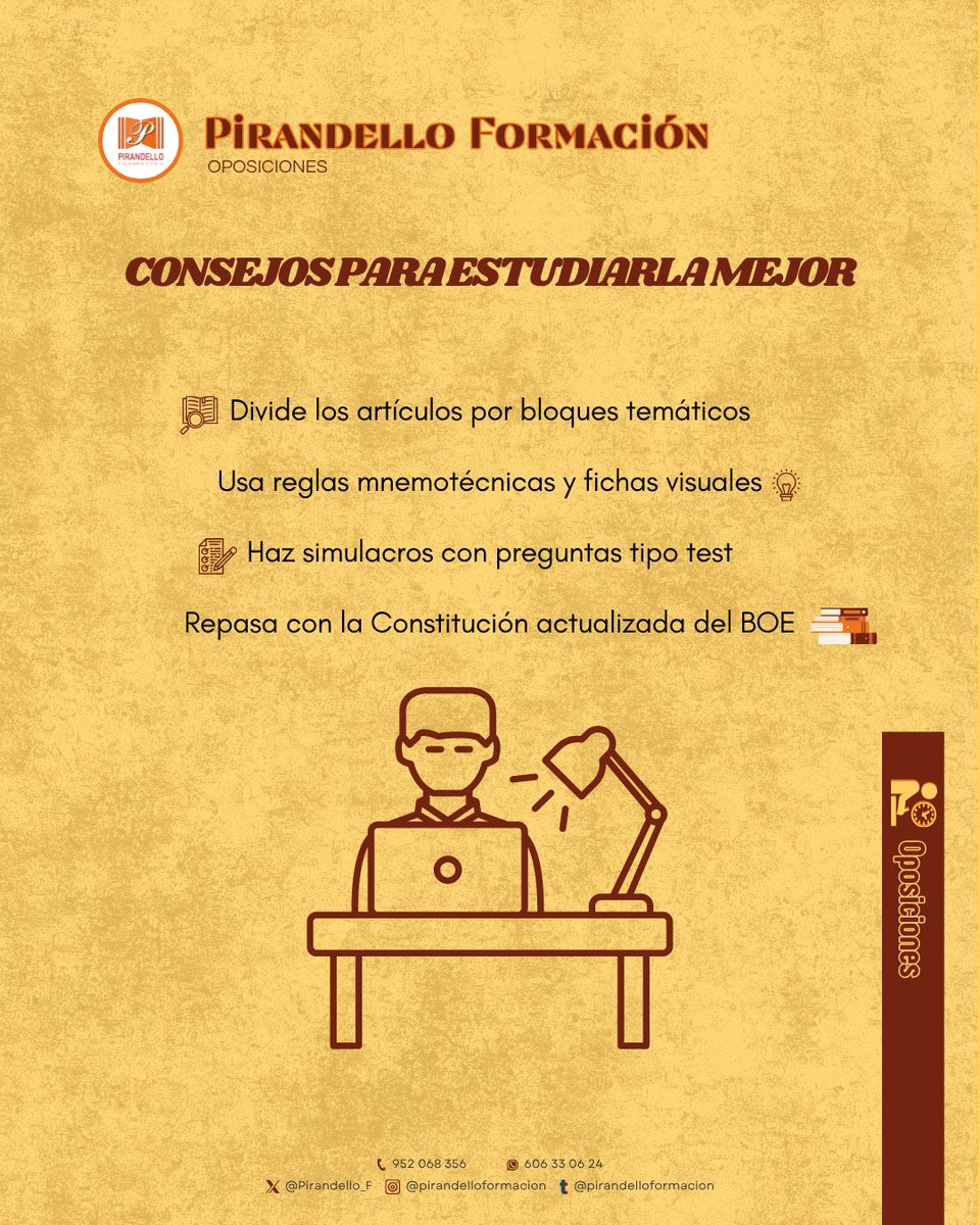 Pirandello Formación Oposiciones tweet media