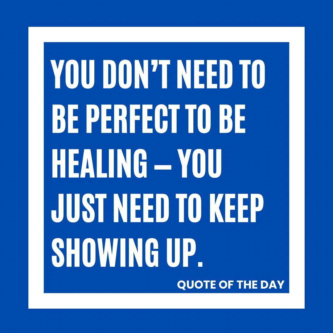 AddictionsUK's tweet photo. Progress, not perfection 💫📅

Showing up is strength 👣🧡

#ShowUpForYourself #RecoveryProgress #MentalHealthQuotes #KeepGoing https://t.co/GH5nS6LJLV