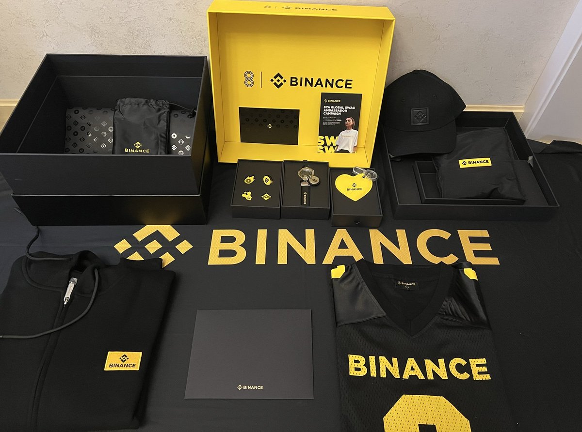 What's your favorite swag?  #BinanceTurns8