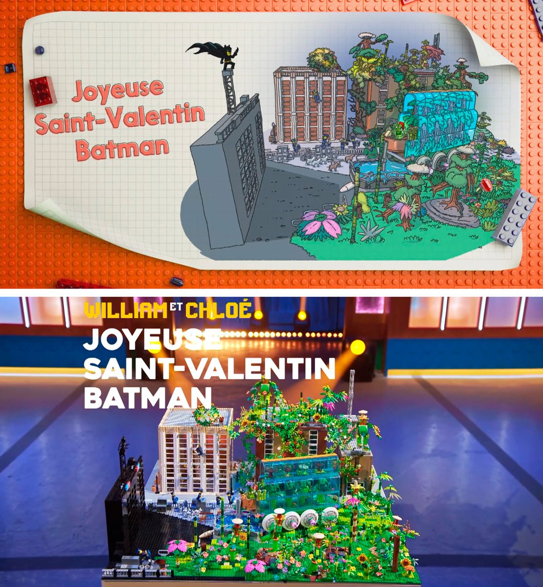 hothbricks's tweet image. Notre diorama autour de Poison Ivy pour la première épreuve de cette nouvelle saison de #LEGOMasters.
Avec Chloé, on a fait de notre mieux avec nos connaissances et nos compétences limitées et c'est passé pour cette fois.