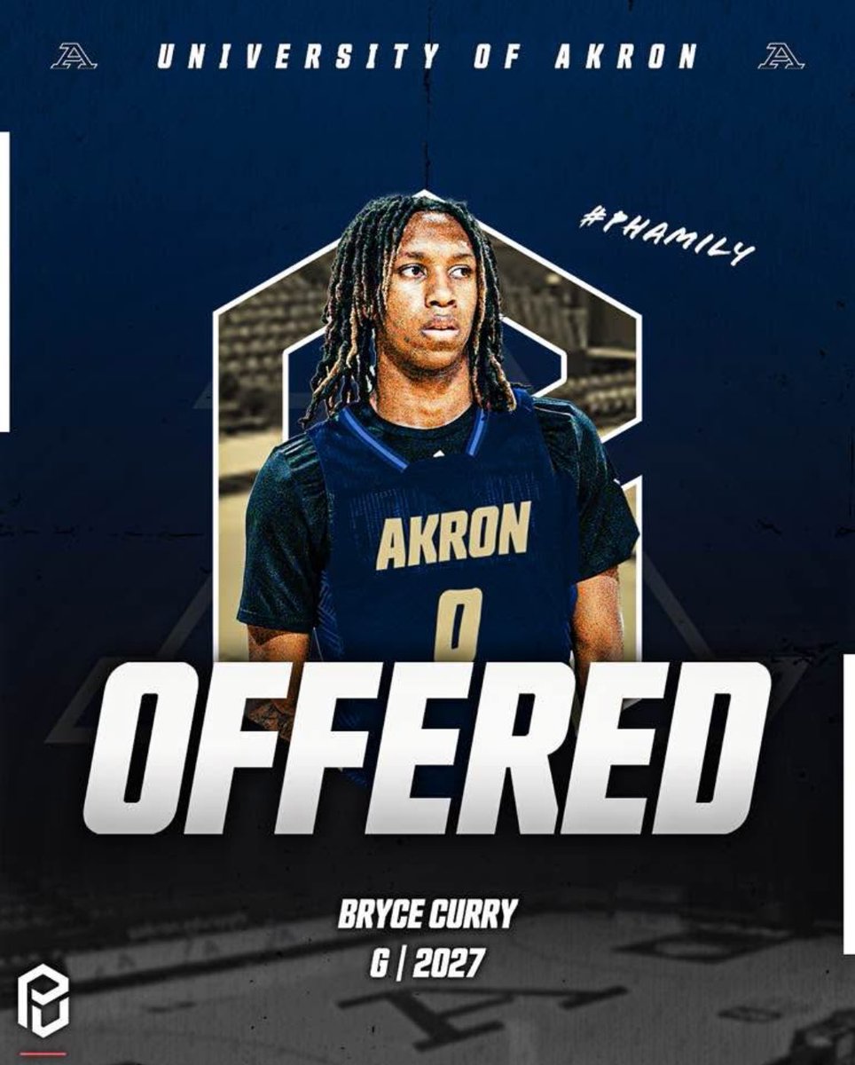 Congratulations to Phenom United 2027 
Bryce Curry on Picking Up This BigTime Offer From University of Akron. This Rising Phenom Has Taken His Game To A Different Level And College Coaches Hav Taken Notice.
#WeArePhenomUnited
“Coach” Howard