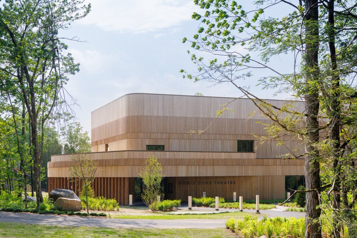 . <a href="/mecanoo_/">Mecanoo</a>'s high-tech, timber clad dance theater opens at jacob’s pillow in massachusetts designboom.com/architecture/m…