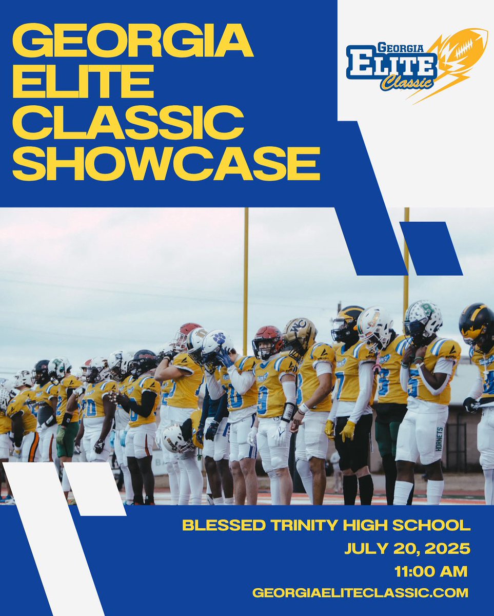 CorkyKell's tweet image. 🚨 We’re down to the LAST spots!
The Georgia Elite Classic Showcase is almost full ⏳
📅 July 20 | 11 AM
📍 Blessed Trinity

Register at Georgiaeliteclassic.com 
#GeorgiaEliteClassic #LastSpots #NextUp #EarnIt