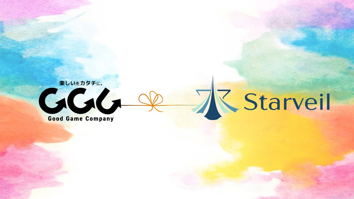 japanese_2019's tweet photo. 【ご報告】
株式会社Good Game Companyは、児童発達支援事業等を展開される、Starveil株式会社様へ協賛させて頂きましたことをご報告致します。

未来ある子供たちのためにクラウドファンディングも実施中です。
皆様も一緒に盛り上げて頂けると嬉しいです。
https://t.co/kbVbSdWPd0

#GGCNEWS https://t.co/x9vlk8834D