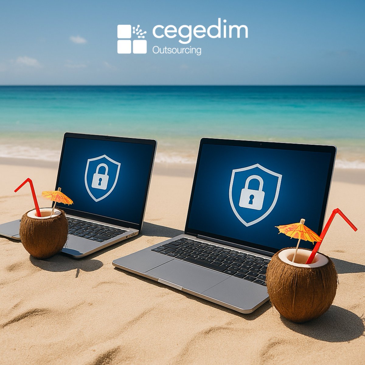 🏖️ Ordinateurs sécurisés. Vacances apaisées 
Ce n’est pas parce que vous partez en vacances que votre cybersécurité doit se relâcher.
Notre team cyber reste active en 24/7 ! Pendant que vous profitez, nous veillons !
Découvrez nos services : lnkd.in/e2qn2yUC
#cybersécurité