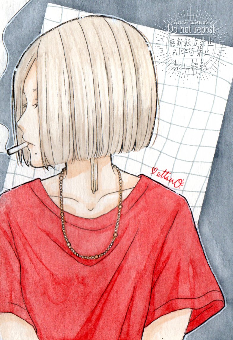 mettsuo's tweet image. #透明水彩 #アナログ絵